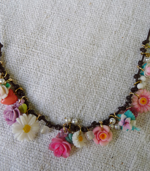 Leather Charm Necklaces